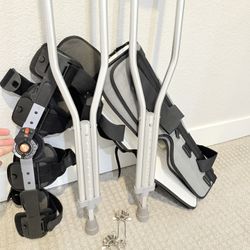 Crutches & Knee Braces