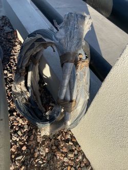 Galvanized steel wired