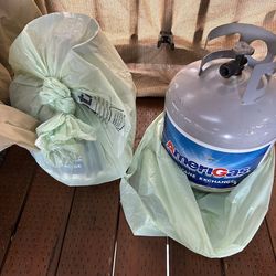 Two (2) Empties Propane Containers