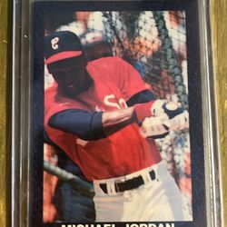 Michael Jordan Promo Baseball Card 