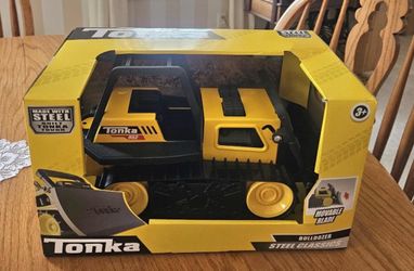 Tonka Steel Classics Bulldozer Toy