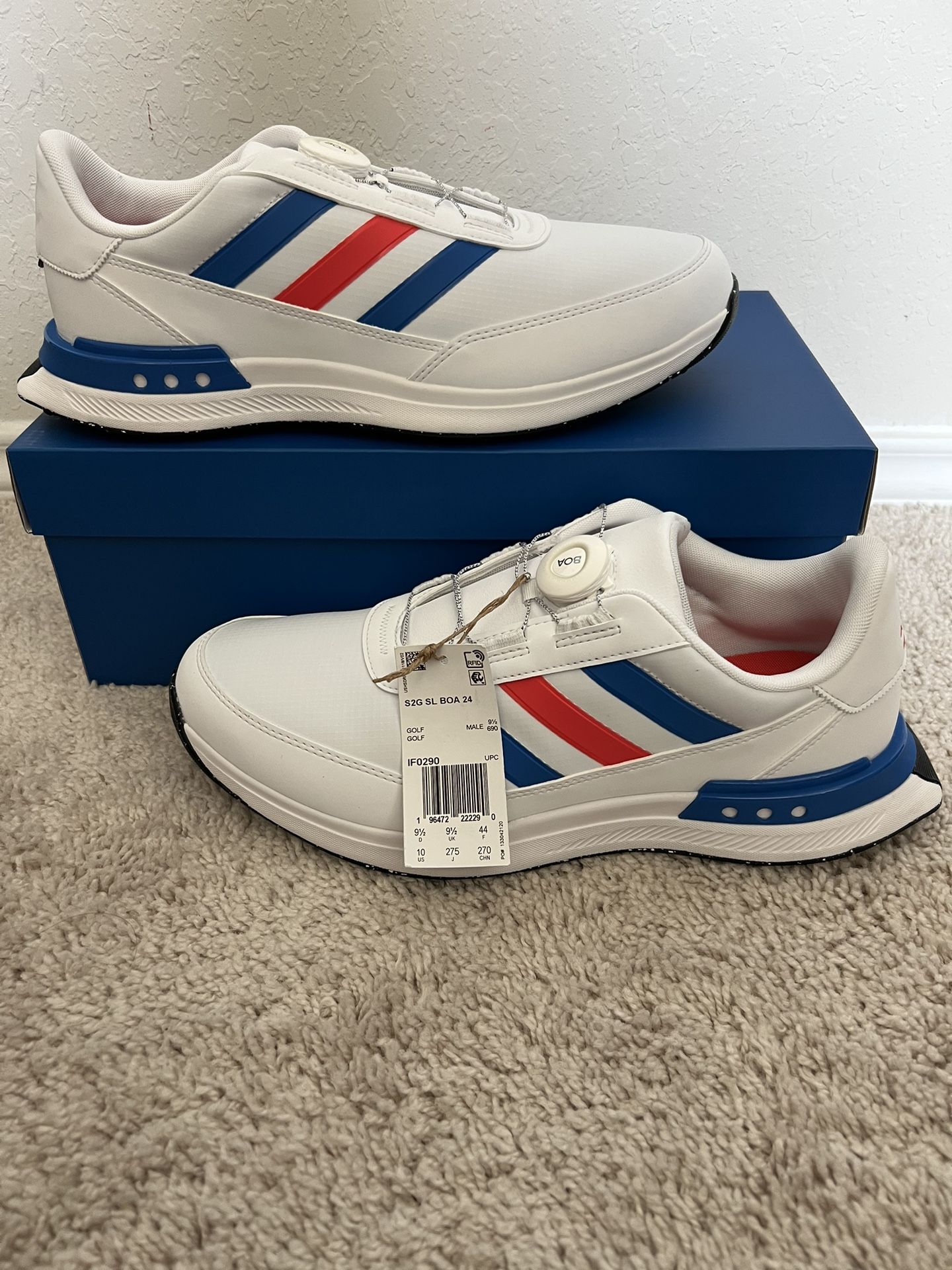 Adidas S2G Spikeless BOA 24 Golf White Waterpoof adidas S2G SL Boa 24 Spikeless Golf Shoes Men main image 4