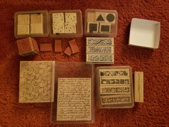 Craft ink stamps set 24