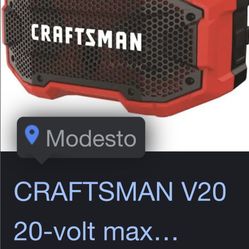 Craftsman V20 Wireless Bluetooth Speaker