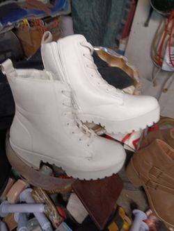 White women's boots