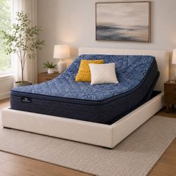 King Size Mattress Serta Perfect Sleeper 14” Thick Pillow Top – Direct from Factory, Sealed in Plastic Ready for Same-Day Delivery!