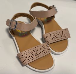 Rachel Shoes Girls Pink Sandals – Size 8