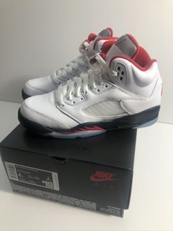 Nike air Jordan fire red 5 size 4 $160 size 7 8 8.5 9 9.5 11 $240