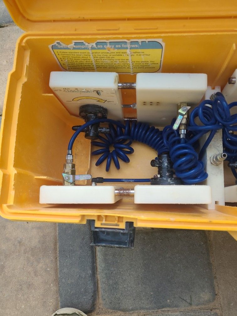 Vacuum pads for marble counter install
