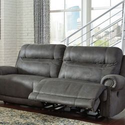 Sofa And 2 Recliners In One