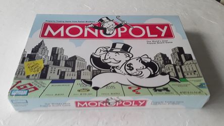 MONOPOLY PARKER BROS GAME NEW IN UNOPENED BOX PICK UP FTPIERCE