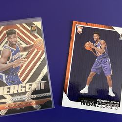Deandre Ayton Phoenix Suns Basketball Rookie Cards