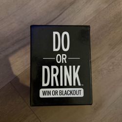 Do or Drink Card Game
