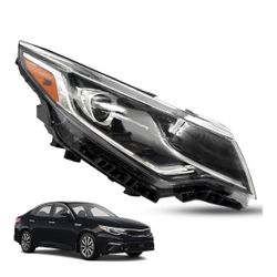 Headlight Assembly Compatible with KIA Optima Front Headlamp Right Passenger Side