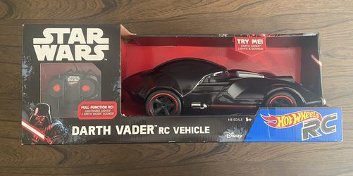 Star Wars 2015 Hot Wheels Darth Vader R/C Car