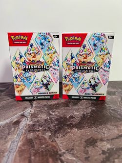 Pokemon Prismatic Evolutions Booster Bundle