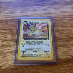 Dark Raichu Holo 83/82