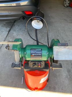 Masterforce bench grinder like new barely used