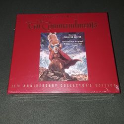 The Ten Commandments, 35 th Anniversary Collector's Edition VHS.