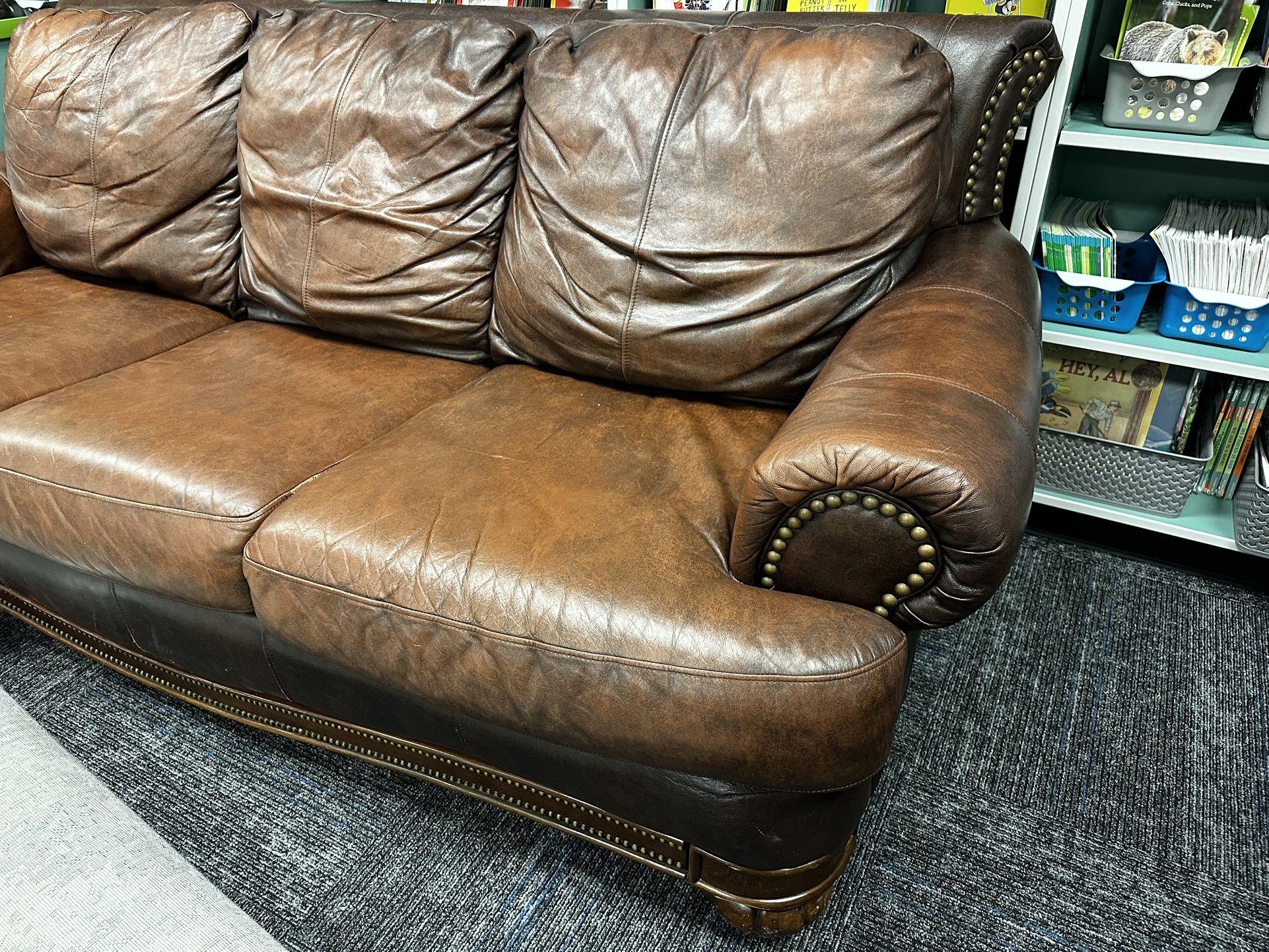 Leather Couch