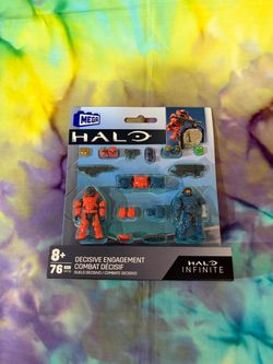DECISIVE ENGAGEMENT, Mega Bloks Construx, Halo Infinite, HKT16 - NEW on CARD!