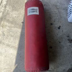 RED PUNCHING BAG 