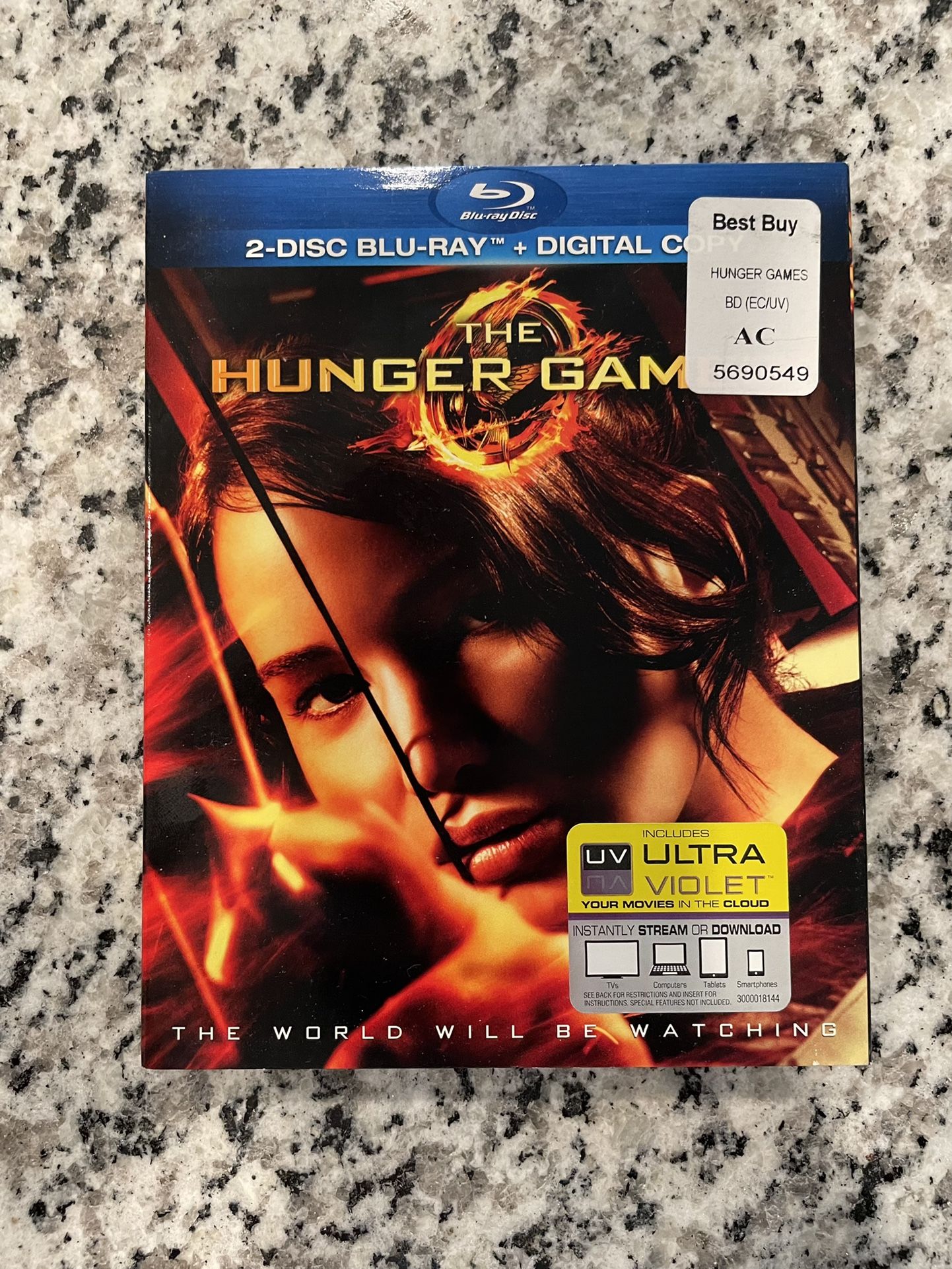 The Hunger Games Bluray