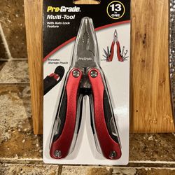 *NEW* Pro-Grade 13 In 1 Multi-Tool with Auto Lock Feature