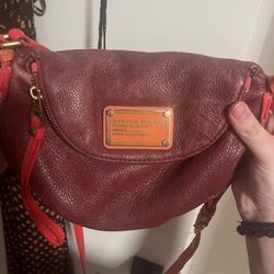 Red Leather Marc Jacob’s Purse 