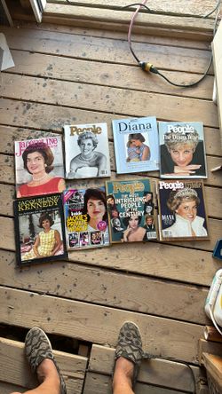 Princess Diana An Jackie Kennedy Magazines