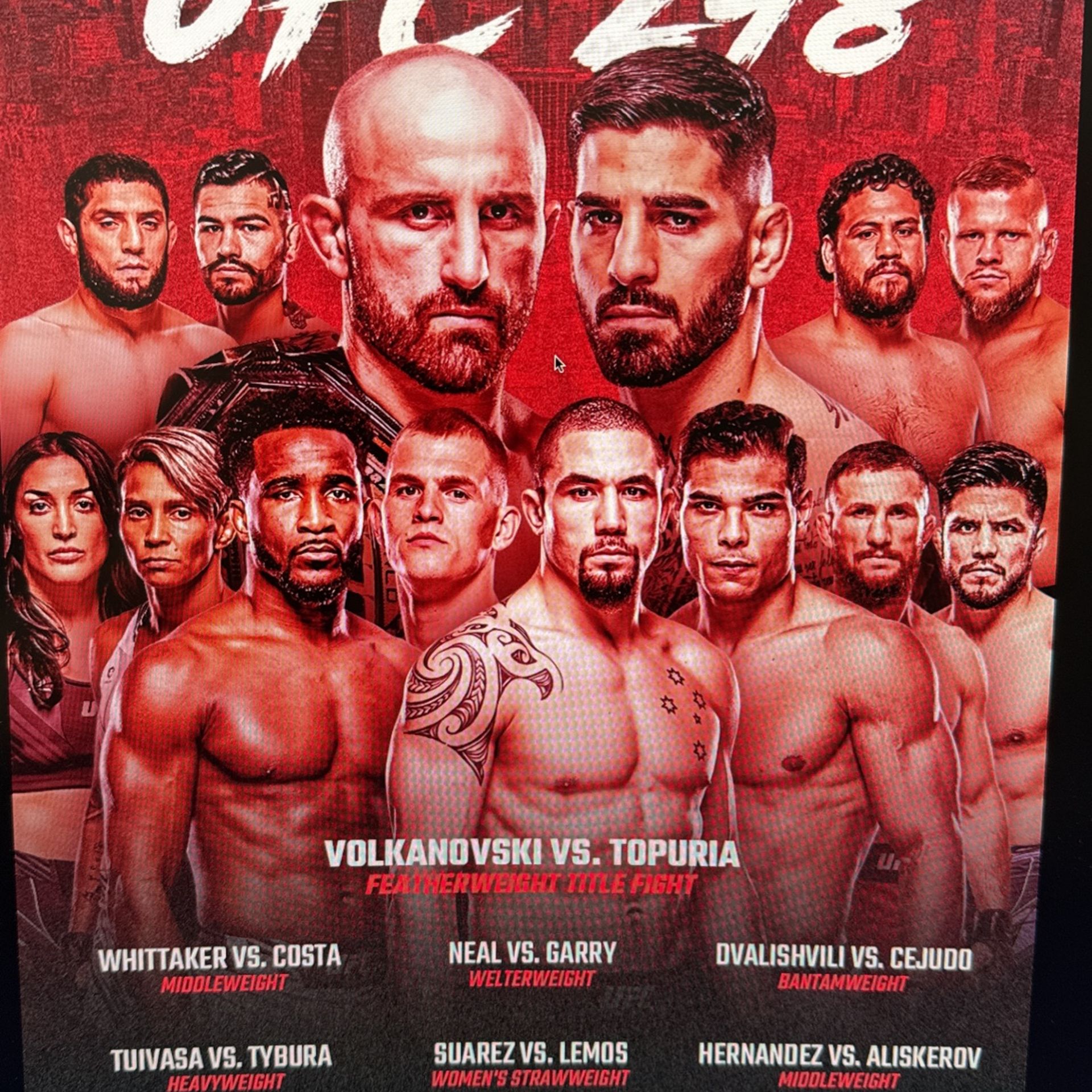 UFC 298 Tickets