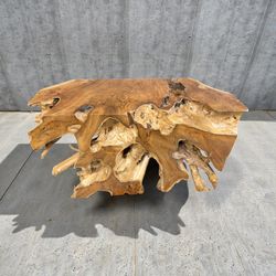 48” Teakroot Entryway Console Table 