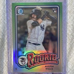 Austin Wells Rookie of the Year Card