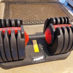 FitRx Smartbell, Quick Select Adjustable Dumbbell, 5-52.5 lb
