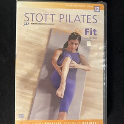 Stott Pilates - Firm and Fit - DVD - Sealed New