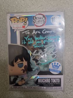 Signed Muichiro Tokito Funko Pop