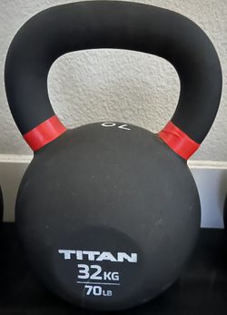 Titan 32 KG / 70 LBS Kettlebell (**Read Description**)