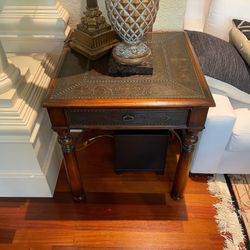 Certified Theodore Alexander Side Table