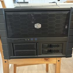 Cool Master RC-902XB HAF LAN Box Tower half-built rig