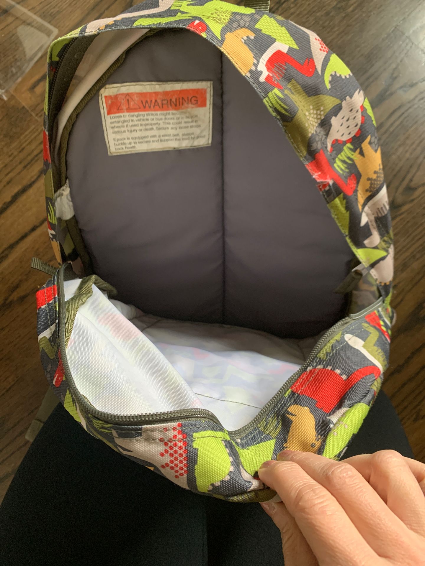 Ll bean hotsell dinosaur backpack