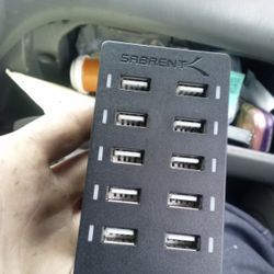 Sabrent 10 Port USB Fast Charger 