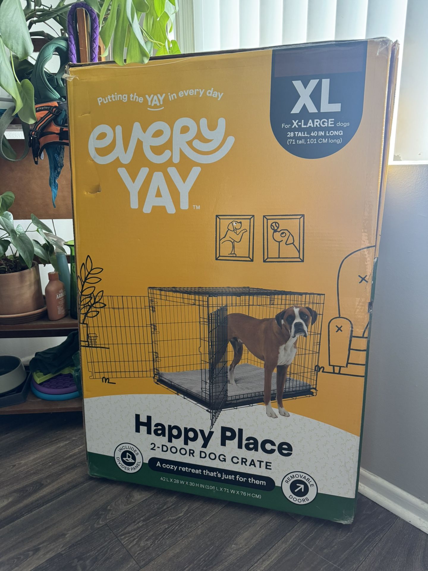 XL Dog Crate - 2 Door
