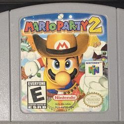 Mario Party 2 N64 Authentic 