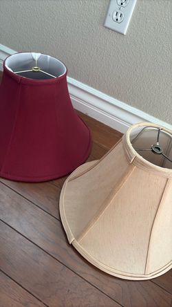 Lampshades $5 each or both for $8