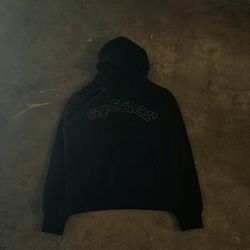 Black Sp5der Og Logo Hoodie