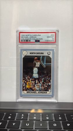 1990 Michael Jordan PSA 10 NCAA