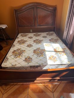 Queen Size Bed Frame and Headboard