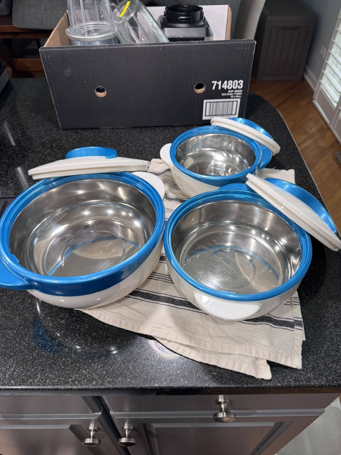 Set of dishes For warming food Excellent Condition