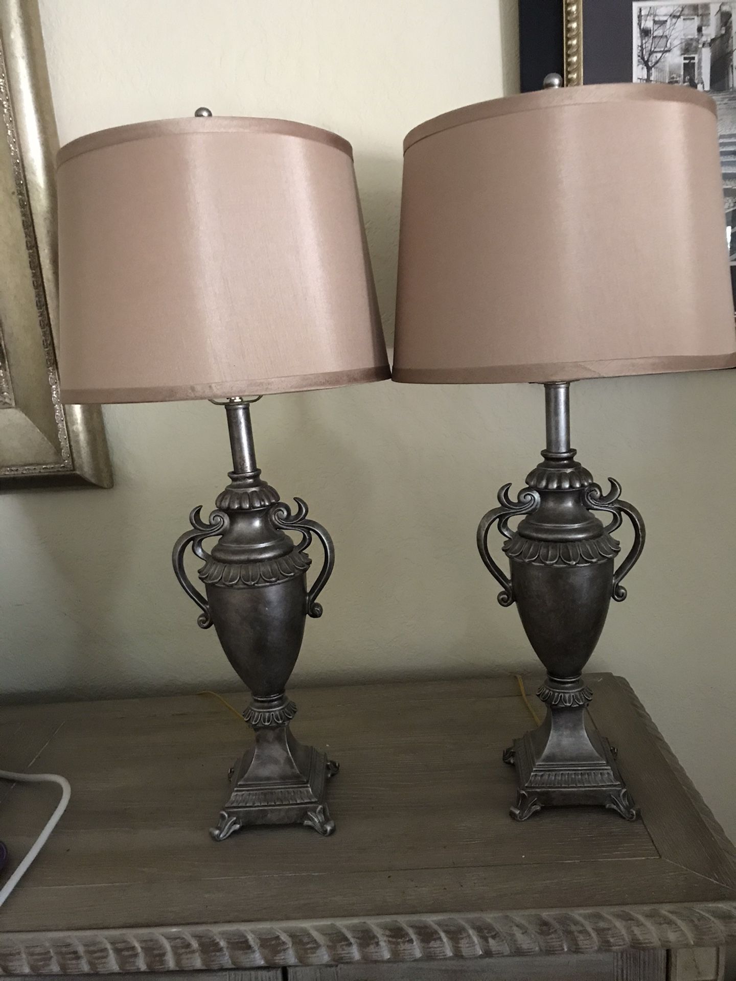 Pair of lamps