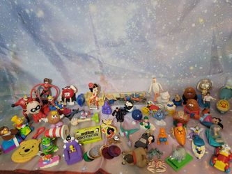 Assortment Of Open McDonald's Toys
